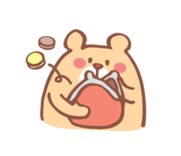 Bear of the pastel color sticker #1557962