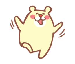 Bear of the pastel color sticker #1557966