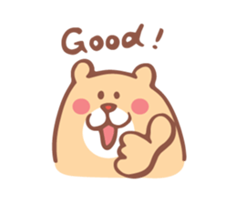 Bear of the pastel color sticker #1557969