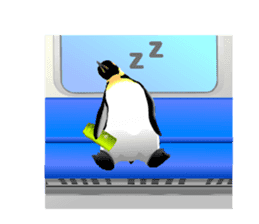 Feelings of Penguin sticker #1558090