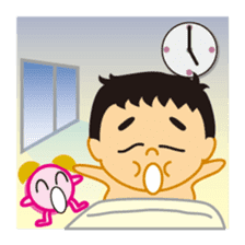 Everyday of sumo wrestlers sticker #1558216