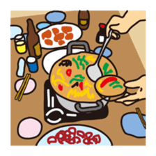 Everyday of sumo wrestlers sticker #1558226