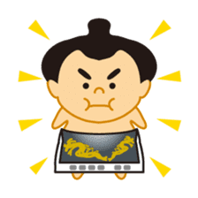 Everyday of sumo wrestlers sticker #1558230