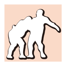 Everyday of sumo wrestlers sticker #1558240