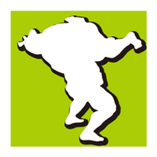 Everyday of sumo wrestlers sticker #1558242