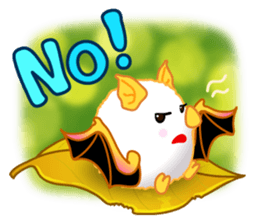 Lovely Honduran White Bat sticker #1558341