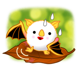 Lovely Honduran White Bat sticker #1558342