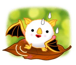 Lovely Honduran White Bat sticker #1558342