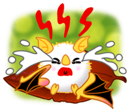 Lovely Honduran White Bat sticker #1558352
