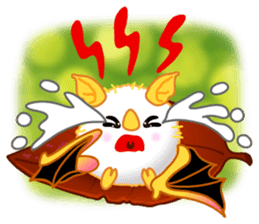Lovely Honduran White Bat sticker #1558352