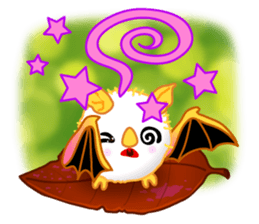 Lovely Honduran White Bat sticker #1558359