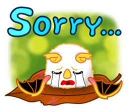 Lovely Honduran White Bat sticker #1558361