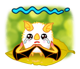 Lovely Honduran White Bat sticker #1558362