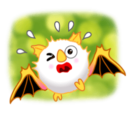 Lovely Honduran White Bat sticker #1558363