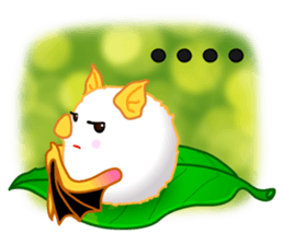 Lovely Honduran White Bat sticker #1558364