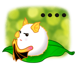 Lovely Honduran White Bat sticker #1558364