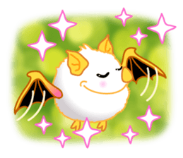 Lovely Honduran White Bat sticker #1558367