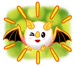 Lovely Honduran White Bat sticker #1558368