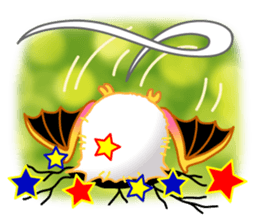 Lovely Honduran White Bat sticker #1558369