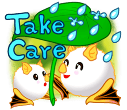 Lovely Honduran White Bat sticker #1558373