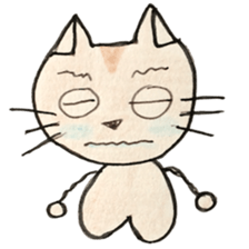 CUTIE CAT. sticker #1558641