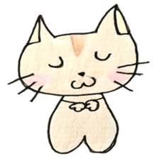 CUTIE CAT. sticker #1558645