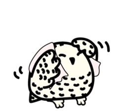 Snowy Owl and Barn Owl 2 sticker #1558742