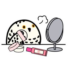 Snowy Owl and Barn Owl 2 sticker #1558751