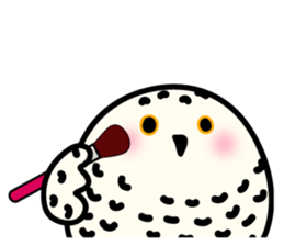 Snowy Owl and Barn Owl 2 sticker #1558752