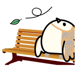 Snowy Owl and Barn Owl 2 sticker #1558763