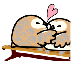 Snowy Owl and Barn Owl 2 sticker #1558775