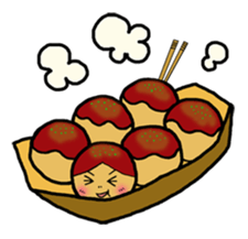 Takoyakimusume sticker #1558800