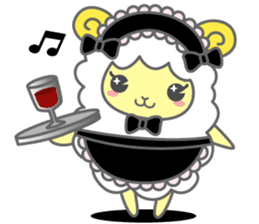 Moko-chan of sheep 2 sticker #1558820