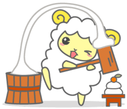 Moko-chan of sheep 2 sticker #1558828
