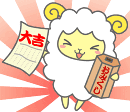 Moko-chan of sheep 2 sticker #1558832