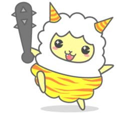 Moko-chan of sheep 2 sticker #1558833