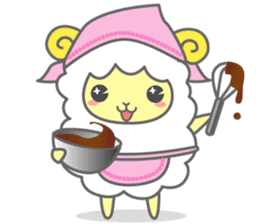 Moko-chan of sheep 2 sticker #1558834