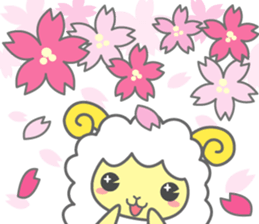 Moko-chan of sheep 2 sticker #1558836