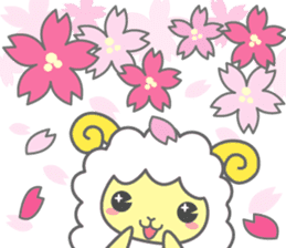 Moko-chan of sheep 2 sticker #1558836