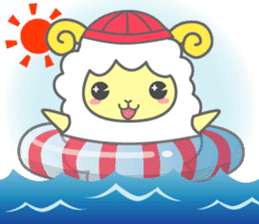 Moko-chan of sheep 2 sticker #1558840