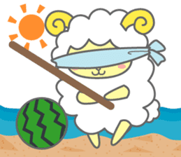 Moko-chan of sheep 2 sticker #1558841