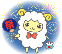 Moko-chan of sheep 2 sticker #1558842