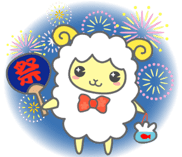 Moko-chan of sheep 2 sticker #1558842