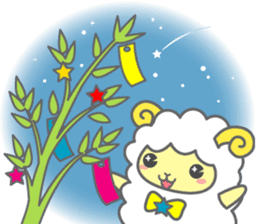 Moko-chan of sheep 2 sticker #1558843
