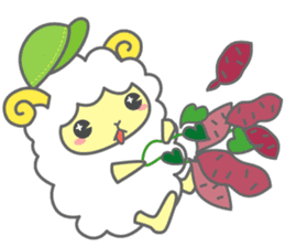 Moko-chan of sheep 2 sticker #1558845