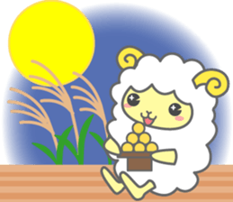Moko-chan of sheep 2 sticker #1558846