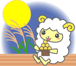 Moko-chan of sheep 2 sticker #1558846