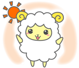Moko-chan of sheep 2 sticker #1558847