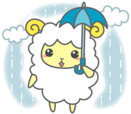 Moko-chan of sheep 2 sticker #1558849