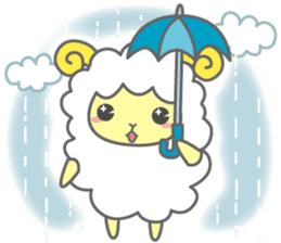 Moko-chan of sheep 2 sticker #1558849
